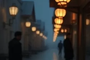 《蓝色潮汐线》剧照：礁石边漫上来的涨潮水面