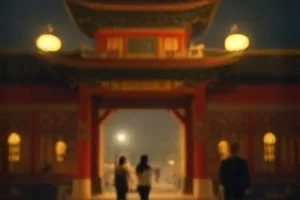 《回声档案》剧照：磁带库中整齐排列的卷盘