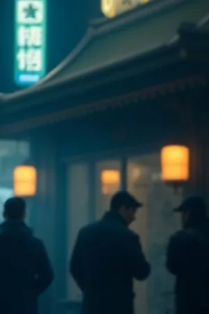 《灰犬公路》剧照：荒漠公路上停靠的旧皮卡