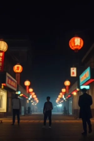 《无声区》剧照：静音实验室的冷色调长廊